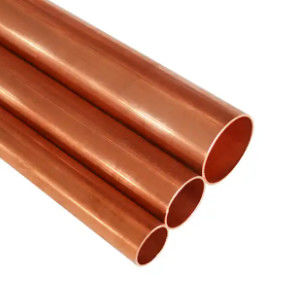 Εταιρεία χονδρικής πώλησης 6mm 8mm 10mm Διαμέτρου Σκληρό σωλήνα χαλκού γυαλισμένη επιφάνεια ευθεία σωλήνα χαλκού