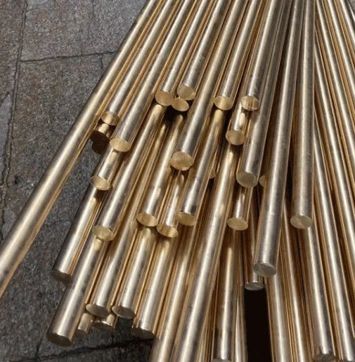 10mm 20mm DIA C11600 C17200 Χαλκός στρογγυλός Beryllium χαλκός κράμα μπάρα για βιομηχανικά